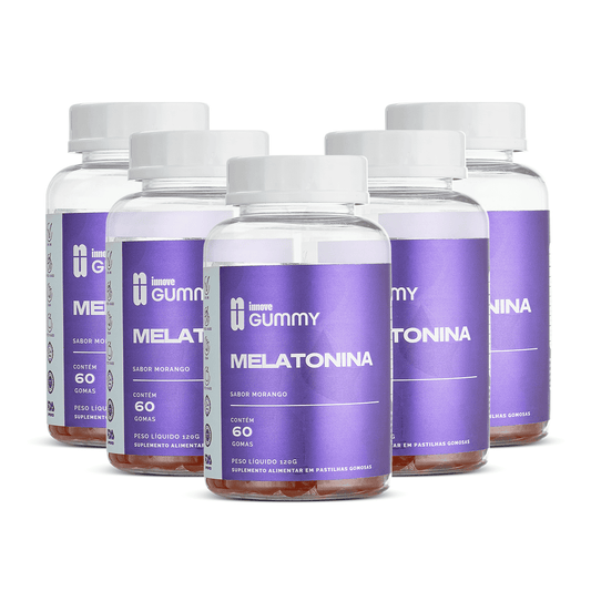 Kit 5 Melatonina Innoveway Sleep - 300 Dias de Tratamento