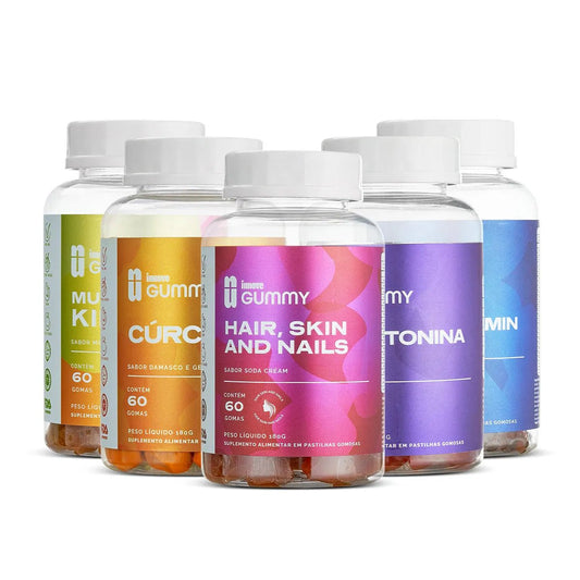 Kit 5x Gomas Innoveway Nutrição Completa - Sugar Free - innoveway